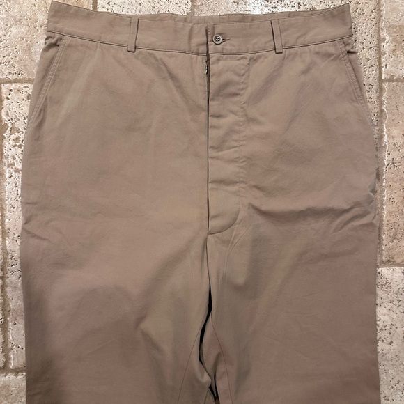 Maison Margiela Tan Chino Trouser w/ Cargo Pocket Pants - Picture 4 of 13